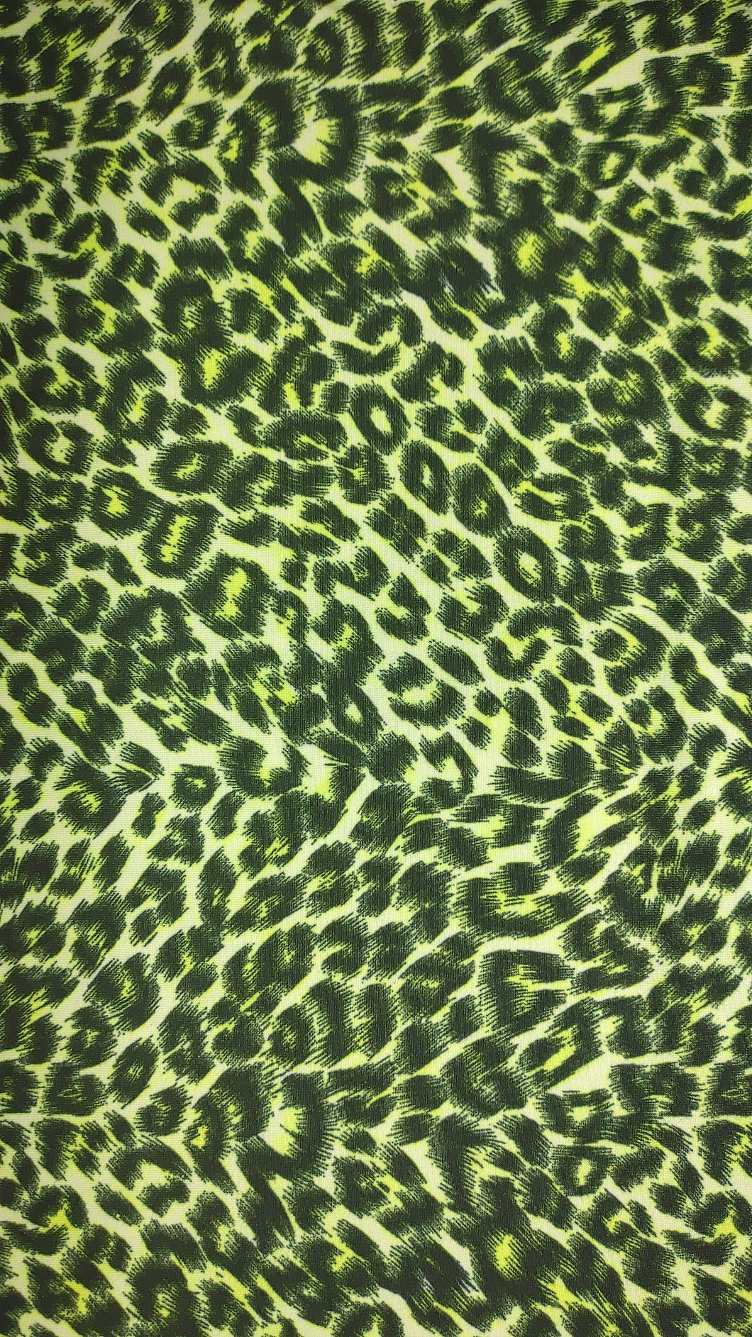 Lime green leopard